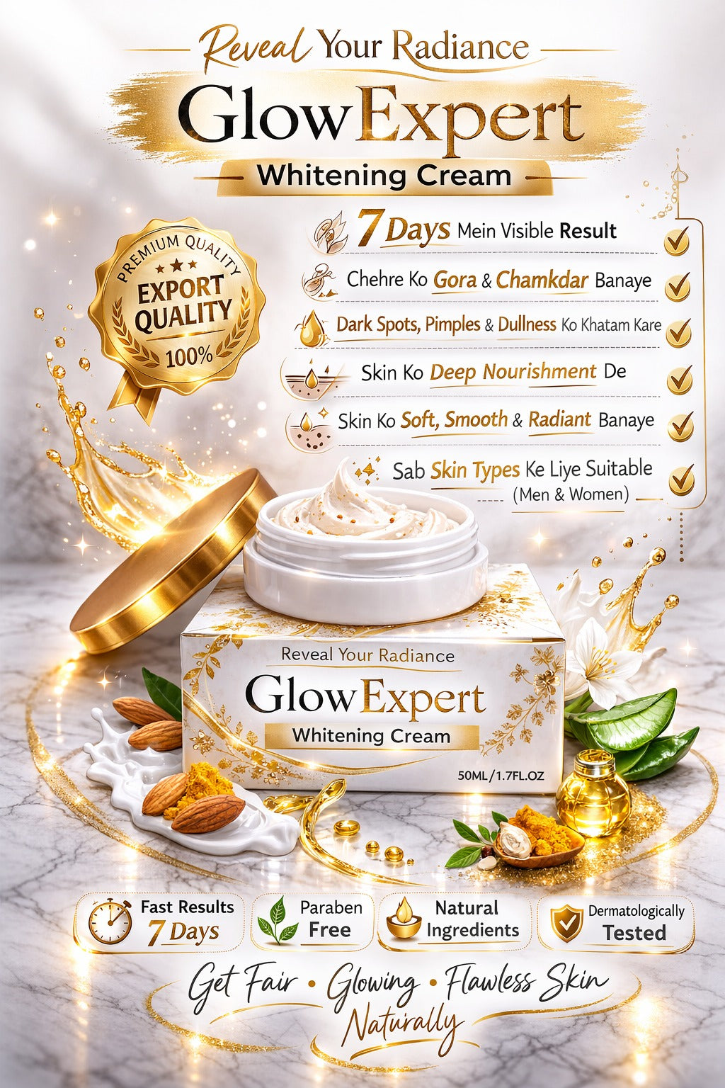 Glow expert night cream